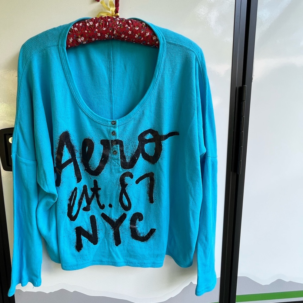 By Aero, size xl, turquoise